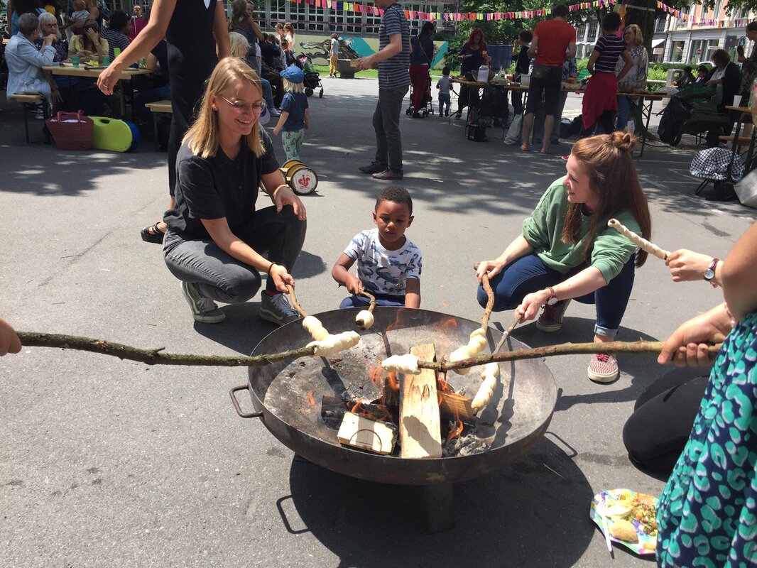 Picknick für alle 2019 während der Aktionswoche Asyl in der Stadt Luzern.