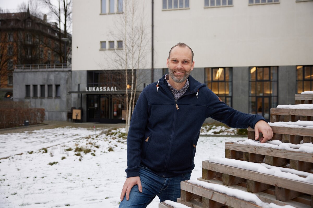 Am 1. Februar hat Adrian Minder seine Arbeit aufgenommen. (Foto: Dany Schulthess)