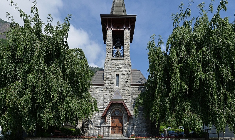 Markuskirche Vitznau aussen | © Kurt Wisler